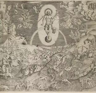 Phillip Galle The Elder, The Last Judgement, 16th century 