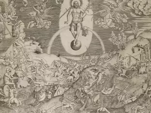Phillip Galle The Elder, The Last Judgement, 16th century 